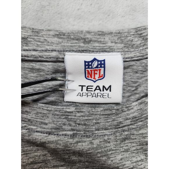 NFL Team Apparel Seattle Seahawks Football Graphic Tee Size XL Gray Crew Neck - Picture 4 of 10